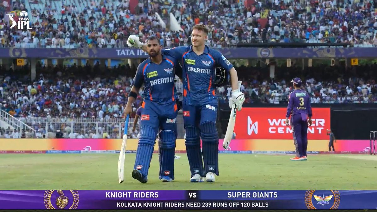 Jyotiprakashbrh's tweet photo. 2️⃣3️⃣9️⃣ Is the target for KKR.
Nicholas Pooran (8️⃣7️⃣*)and Mitch Marsh (8️⃣1️⃣)set fire today.🔥
#IPL2025
#LSGvKKR #LSGvsKKR #KKRvLSG #KKRvsLSG #nicholaspooran #Rishavpant #IPL https://t.co/dotgHgecXe