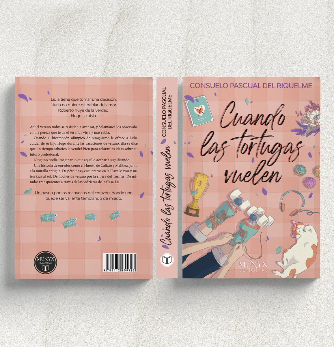 MunyxEditorial's tweet photo. Feliz martes! 

El mes que viene (mayo) saldrá a la venta «Cuando las tortugas vuelen» de @ConsuePascual

✅ Una novela romántica autoconclusiva 

Así de bonita ha quedado la cubierta y os queremos enseñar también la sinopsis. Huele a verano 🍉🌞 https://t.co/VISCfFDqs3