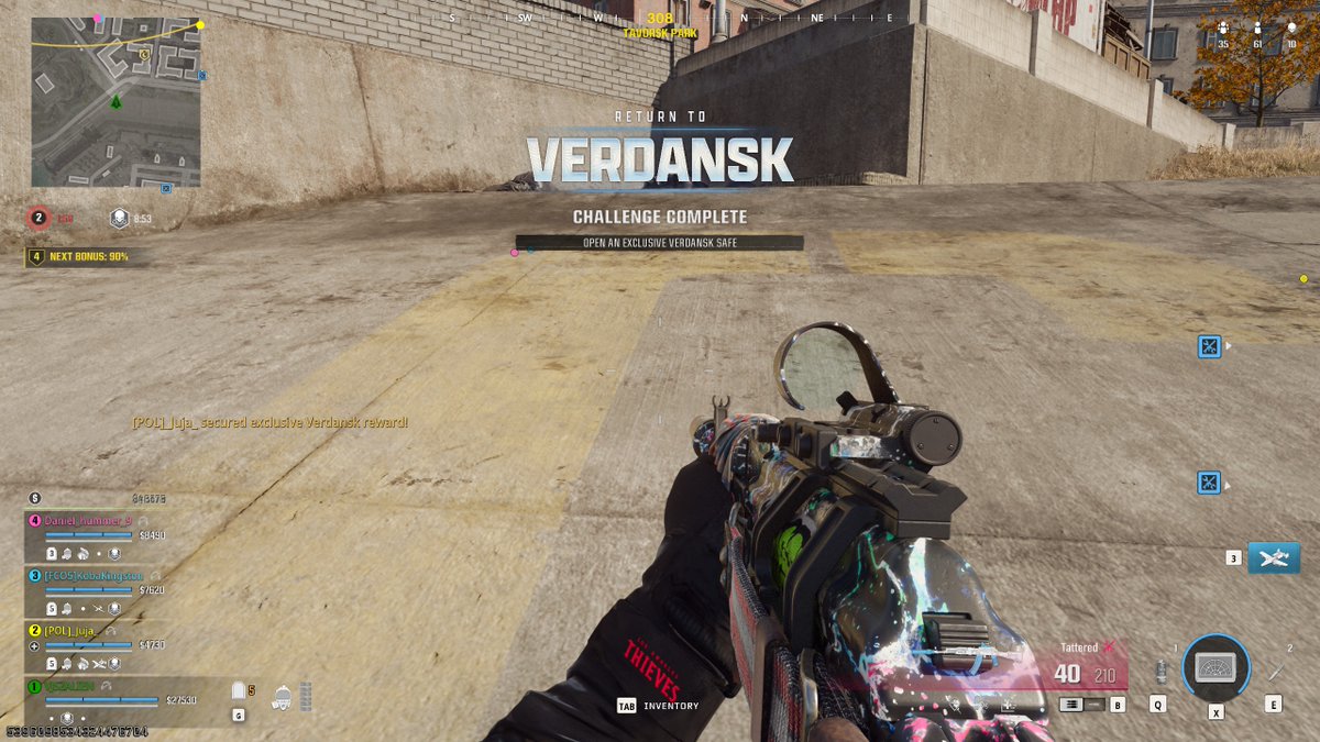 SpecimenXAlien's tweet photo. I Unlocked,Finally!!!

Skin : TRAIL BLAZER ( CAINE)

Thanks for my squadmate :  [POL]_Juja_

#CallofDuty #CallOfDutywarzone #VerdanskReturns 
#Event #Reward #chanche #Squadmate #PCGamer  #Hungarian #Hungary #OPERATORS #BlackOps6 #Caine #trailblazerskin #TrailBlazer https://t.co/UPFN2F6ZNb