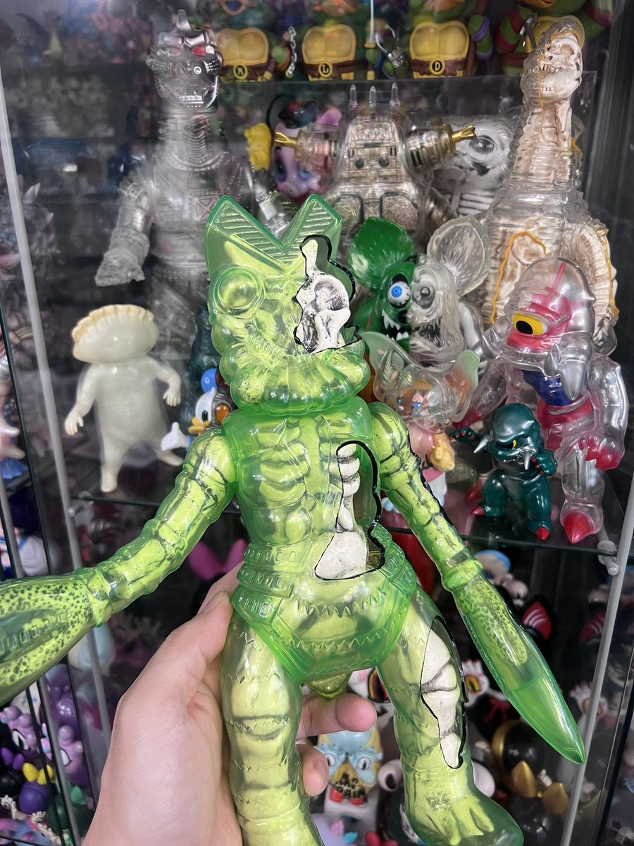マルサン×SECRET BASE バルタン星人 X-RAY GREEN キャンセル分をお迎え