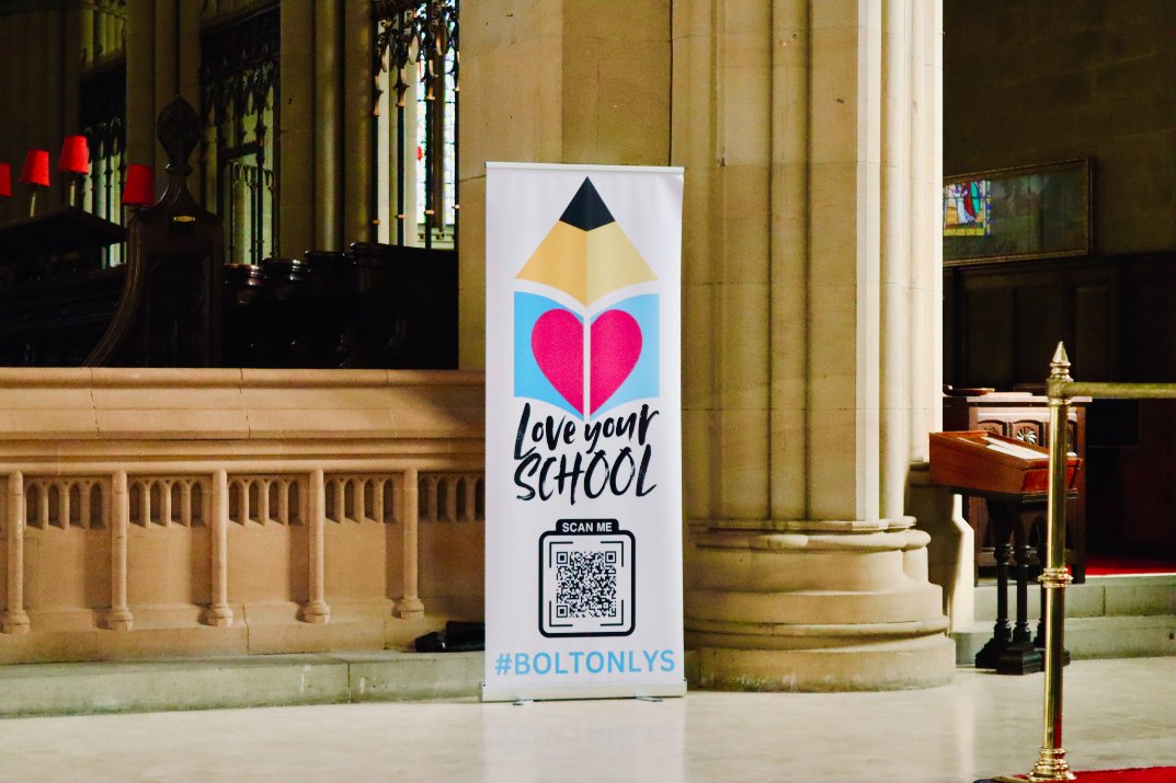 "Love Your School" week continues to inspire. At Bolton Parish Church pupils explored the Christian values of faith, trust, hope, forgiveness, friendship &amp; compassion at the end of March. Each activity was prepared by a school &amp; they were amazing to see! #Boltonlys