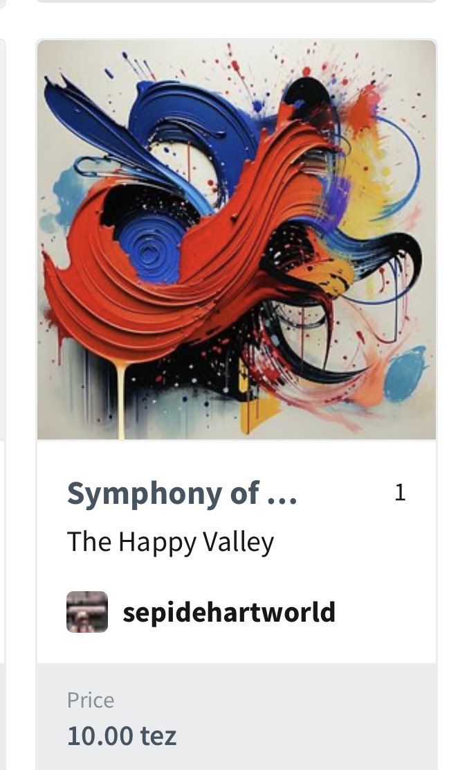 sepidehartworld's tweet photo. ☘️GmGeGn
☘️Happy #Tezostusedsy
☘️My artworks on @objkt
https://t.co/Uc4NVZLOdq
☘️
#Sepidehartworld #Calligraphy #portrait #Monochrome #NFTs #nftarti̇st #NFT_Shill #blackandwhite #digitalpainting #Aiart
#physicalart #AbstractVisions #red #nftcollector https://t.co/S12hHsLT4M
