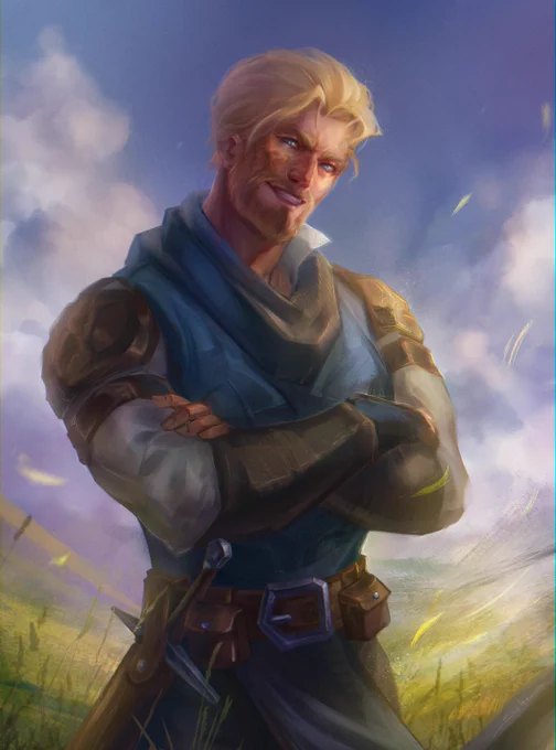Hello #PortfolioDay!  I'm Sehna, I'm a freelance artist who loves draw OC's, fanart of games and fantasy illustrations.   My links -  