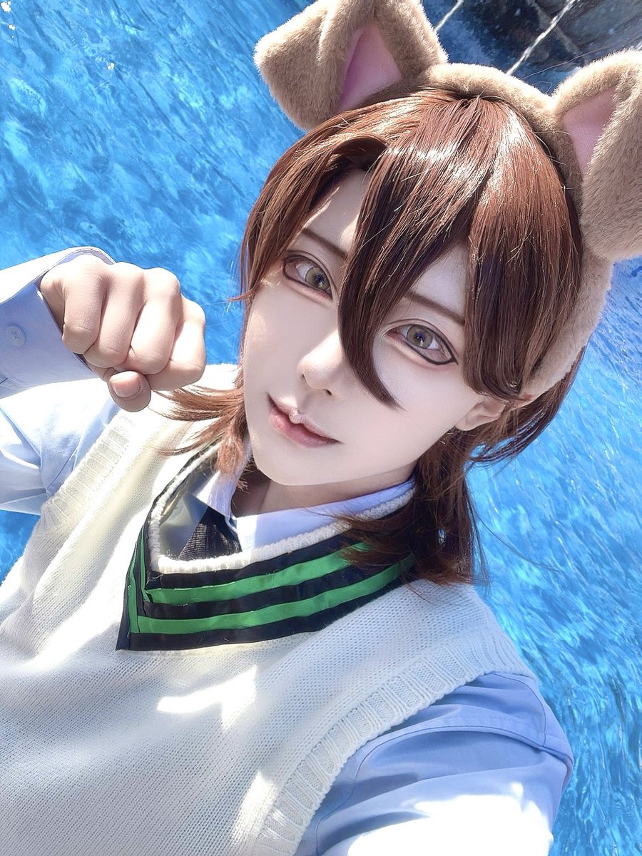 𝐂𝐨𝐬 | #うたプリ 】 寿嶺二 . . . 遊園地デート~~~🐶💚