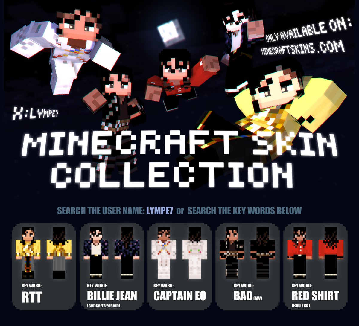lympe7's tweet image. Finally done🥹minecraftskins.com/search/author/…