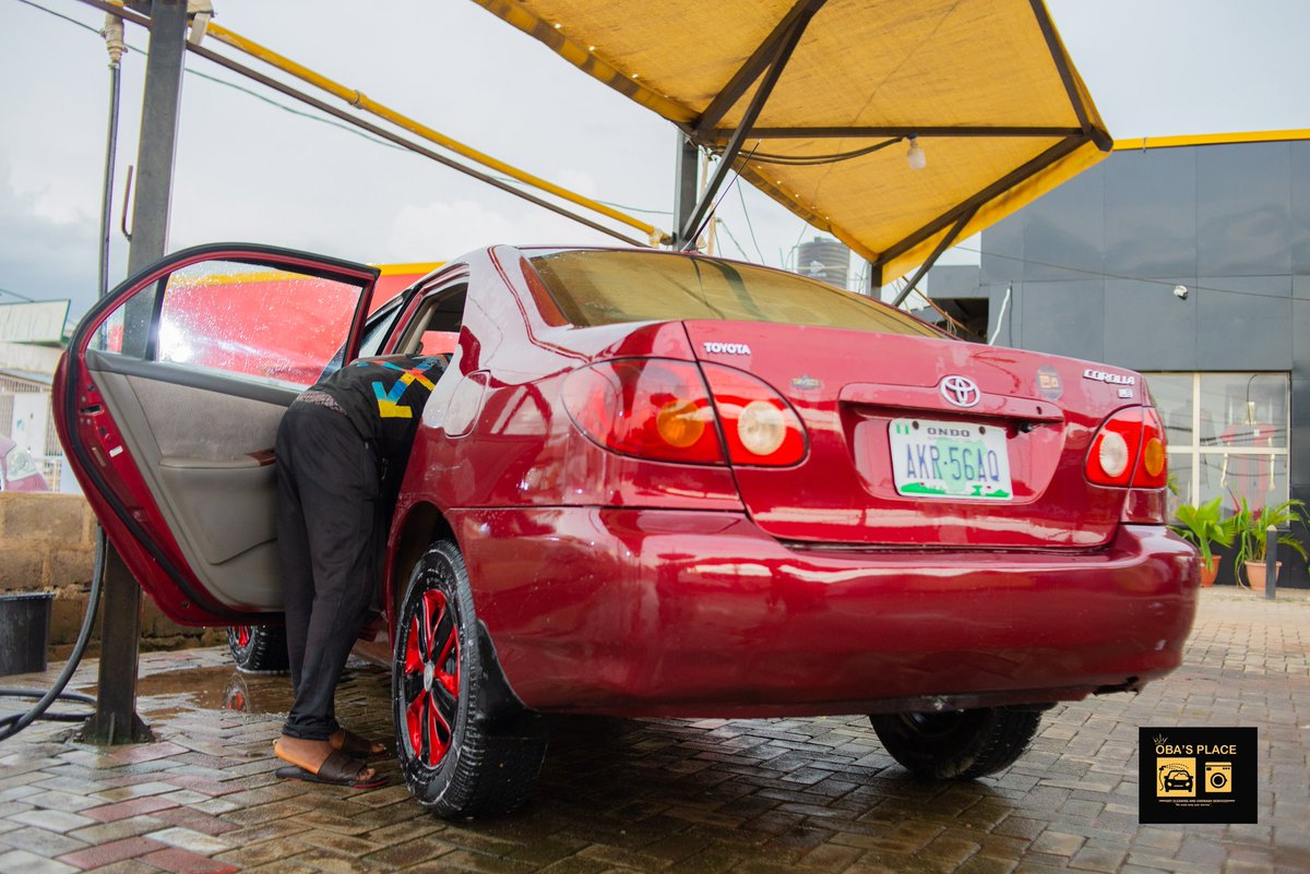 Dear Customer,

When your car goes round town,
Round the hustle, round the deals,
Round the wins and the will to thrive...

Bring it around to us - 
Let’s get it ready for another day,
Another round of chasing paper and spreading good vibes.

Your Shine Plug,
Oba’s Place✨