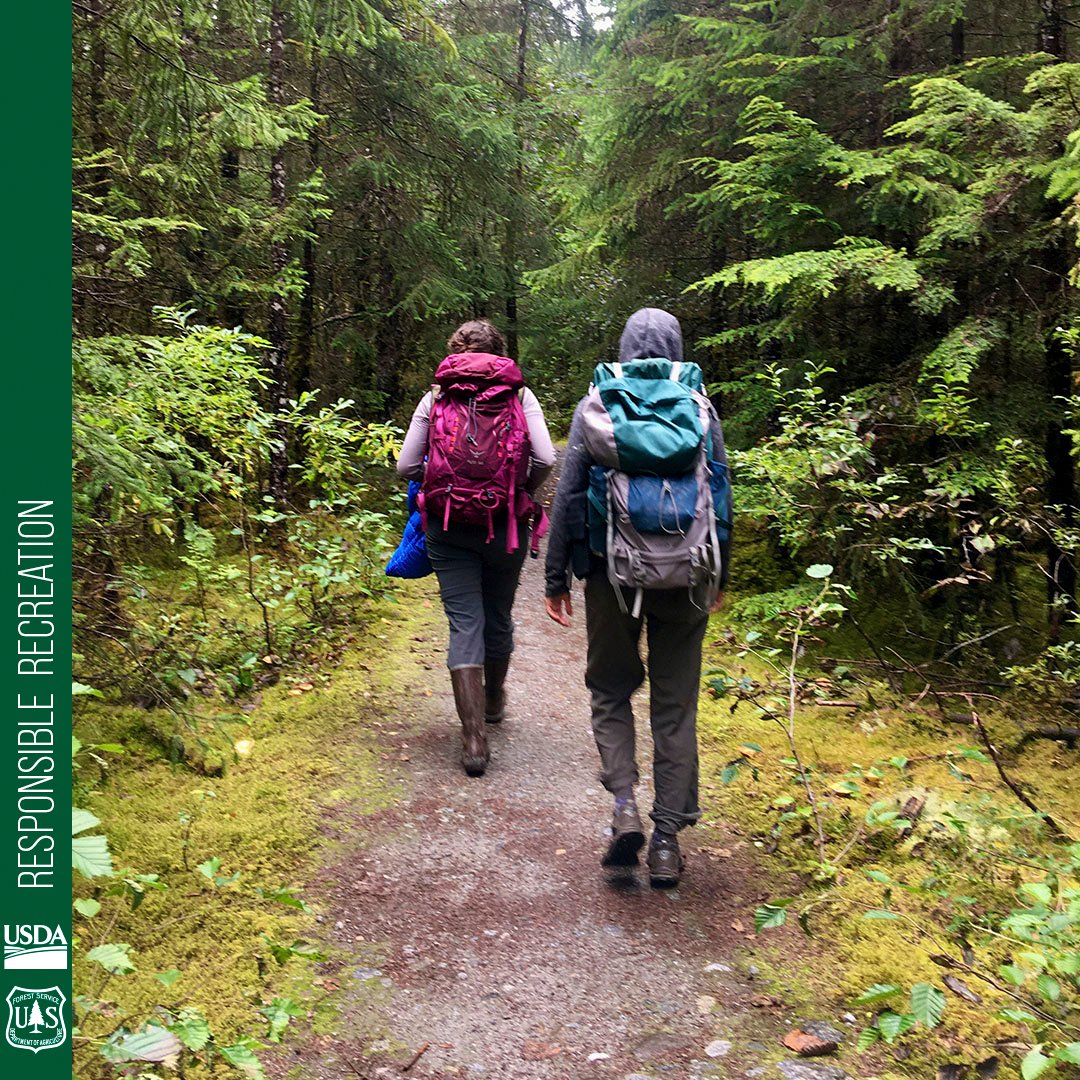 Hiking is a wonderful way to see and experience the many wonders of our nation’s forests and grasslands. These incredible lands are waiting to be explored. 
1️⃣ Follow marked trails.
2️⃣ Leave no trace.
3️⃣ Savor every step.
Please follow these safety tips: fs.usda.gov/visit/know-bef….