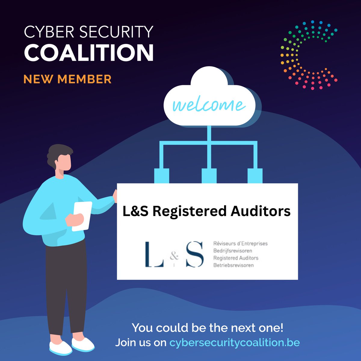 📢 Welcome to L&amp;S Registered Auditors as new member of the Cyber Security Coalition