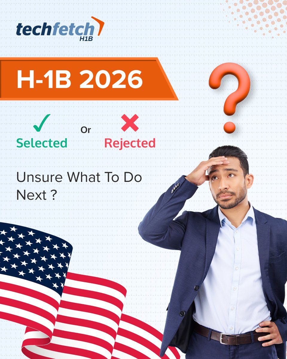 TechfetchH1B's tweet image. #USCIS completes FY2026 #H1B lottery with 85K cap reached! Selection notices out now. Filing period begins April 1, with 90-day window. Work starts Oct 1, 2025 if approved. Not selected? Stay tuned for potential 2nd round! 

#USImmigration #TechFetch #TechFetchH1B