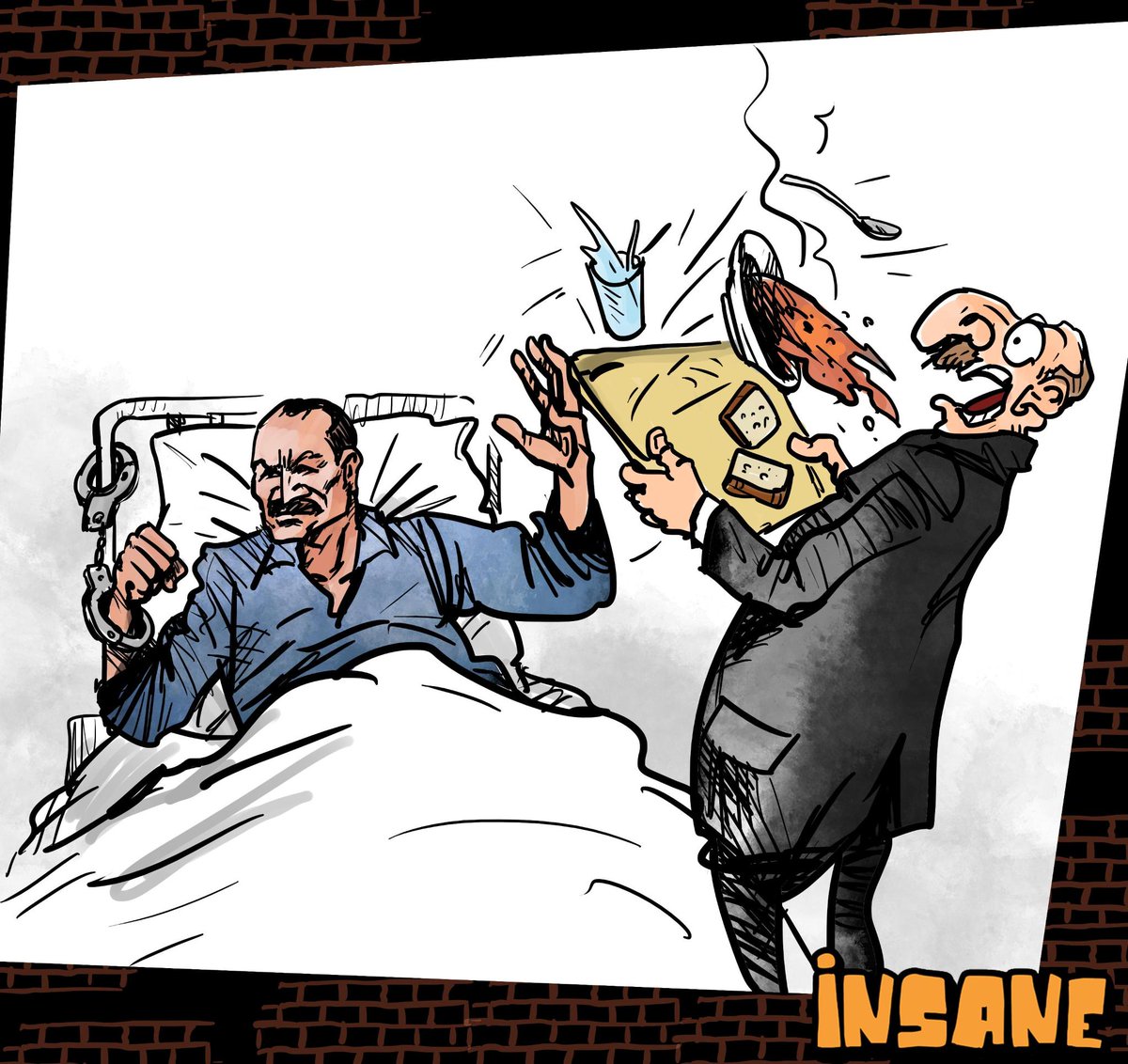 #TofiqYaqublu üçün susma! 
Tofiq Yaqublu artıq 7 gündür ki, qanunsuz həbsinə etiraz olaraq aclıq aksiyasına başlayıb. 
Biz də Tofiq Yaqubluya azadlıq tələb edirik!
#tofiqyaqublu #freetofiqyaqublu #insanejurnal #karikatura #siyasiməhbuslaraazadlıq