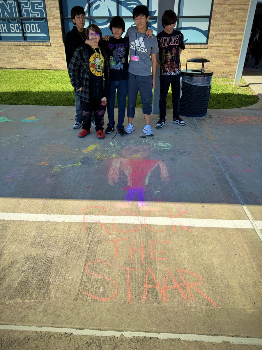 LHernandez7th's tweet photo. Today is the 7th grade English STAAR, and I just want to wish all of my students the best of luck! I know it can feel overwhelming, but remember, you've worked hard to get here. You've got everything you need to succeed – I believe in each and every one of you!@LJHMustangs https://t.co/3V2o9pKLoi