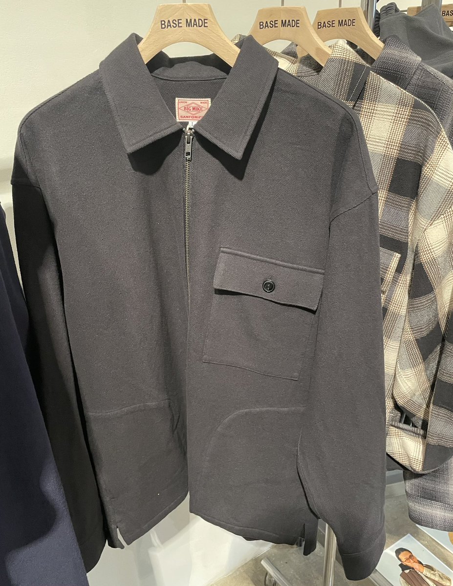 Placerealstreet's tweet photo. AW展示会に行ってきた。作り手の拘り、長く愛用できるベーシックさ、そして価格、バランスの取れたラインナップでした。
#展示会 #BIGMIKE #ビッグマイク https://t.co/NTLx8uZteu