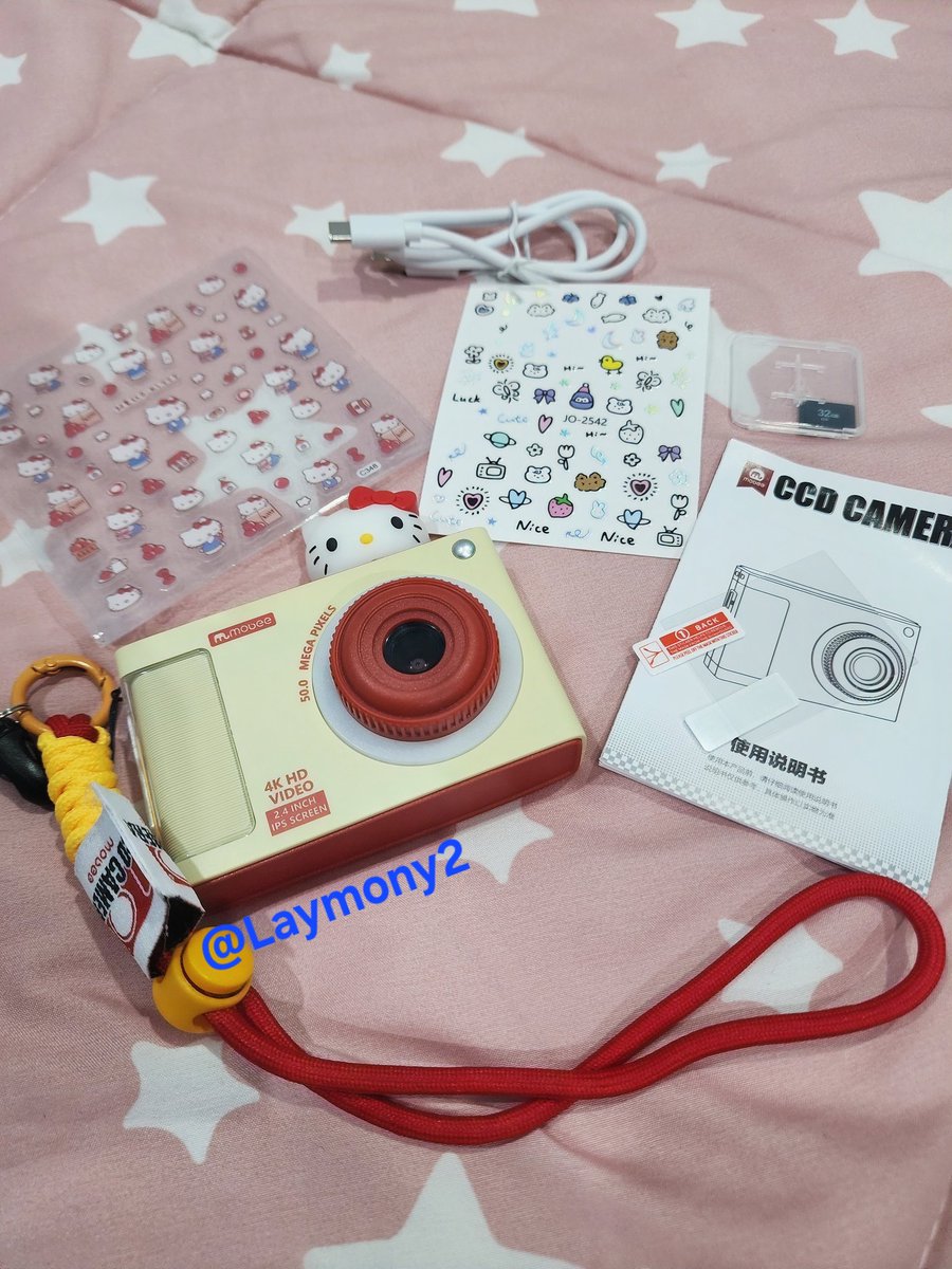 Laymony2's tweet photo. #ส่งต่อ Hello Kitty Digital Camera 📸
🎉 1,290 บาท ส่งฟรี Ems 🎉
(เราซื้อมา 1,600++ 🥺)
....เพิ่งแกะ ติด Kitty, สติกเกอร์บางส่วน ลองชาร์จไฟแค่นั้น และไม่ได้แตะอีกเลย 😅 มีต่อใน ⬇️
 #sanriothailand #ตลาดนัดsanrio #ตลาดนัดซานริโอ้ #ส่งต่อซานริโอ้ #ส่งต่อsanrio #ส่งต่อกล้องดิจิตอล https://t.co/xS5HmKZ4Rd