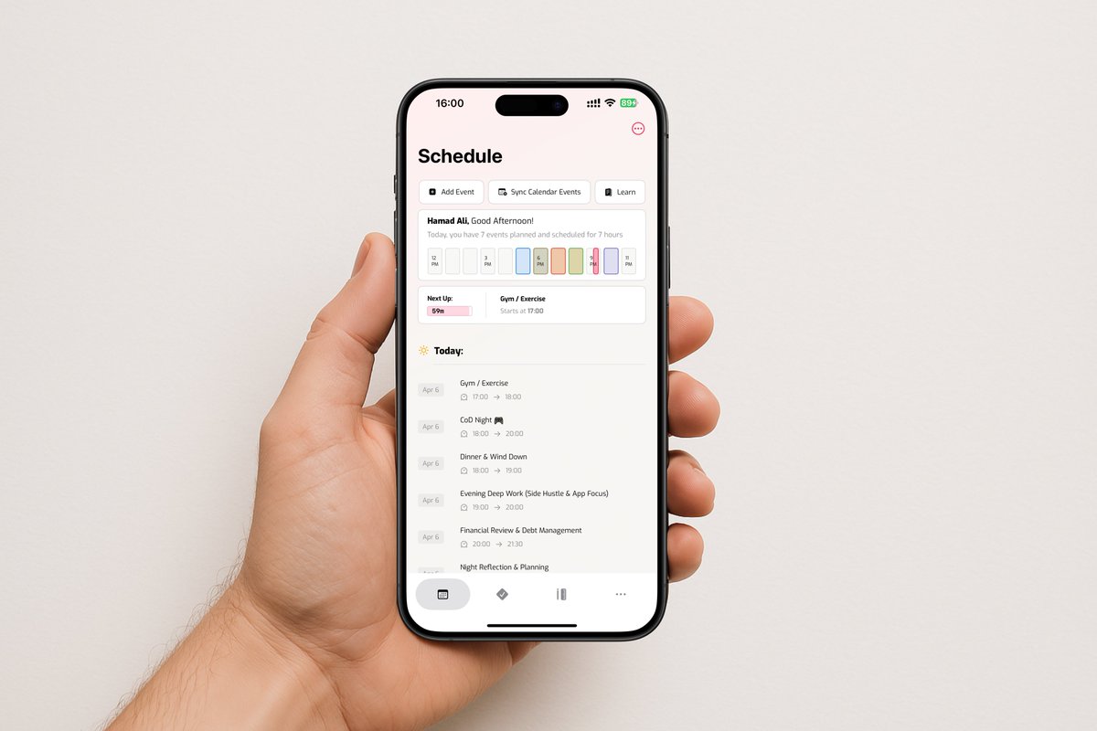 No more feeling like your time isn’t your own.