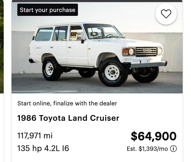 SpeedSportLife's tweet image. Have we thought about a Land Cruiser backed dollar?