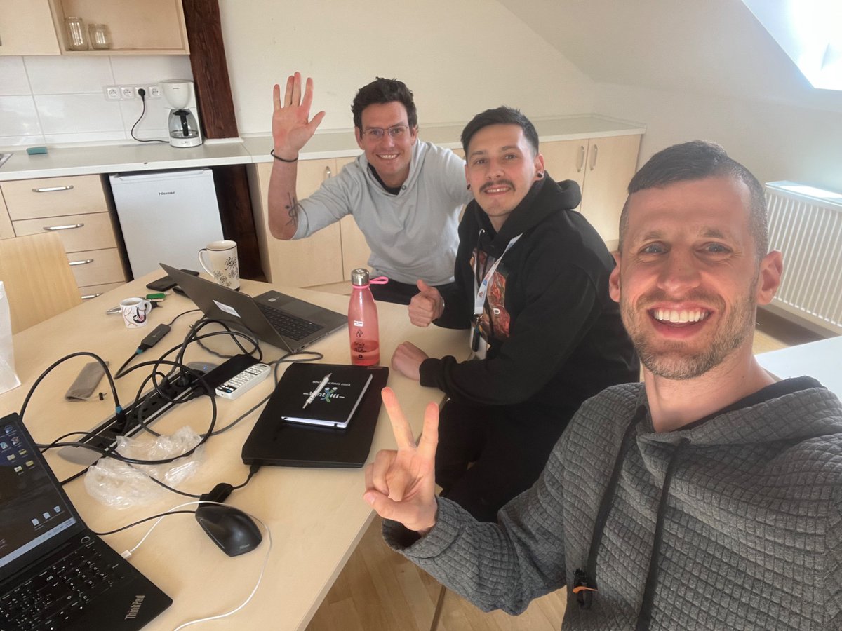Jakub_Harnos's tweet image. Massive brainstorming session at Charles University with the brilliant Fabio Turetti and Jan Mašek! Big things brewing, as our WNT-Notch manuscript is almost ready for submission. Stay tuned! #WNT #Notch #ScienceCollab #CharlesUniversity