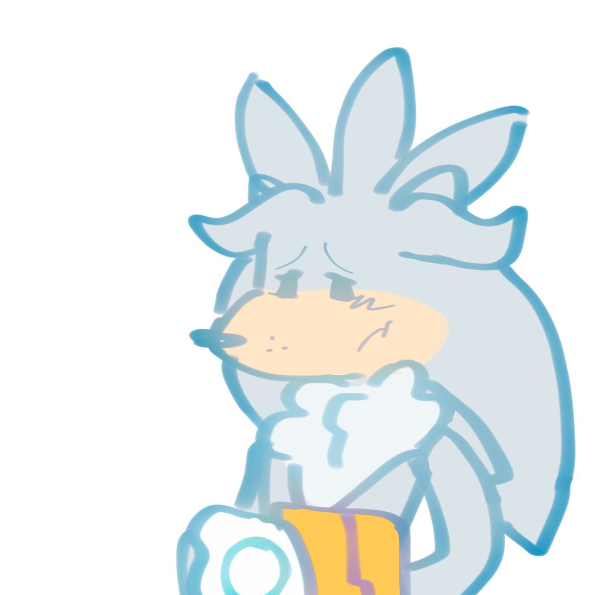chees3_ball's tweet photo. I love my man #SilverTheHedgehog 

#sonic #SonicTheHedgehog #art https://t.co/56c3xymAqt