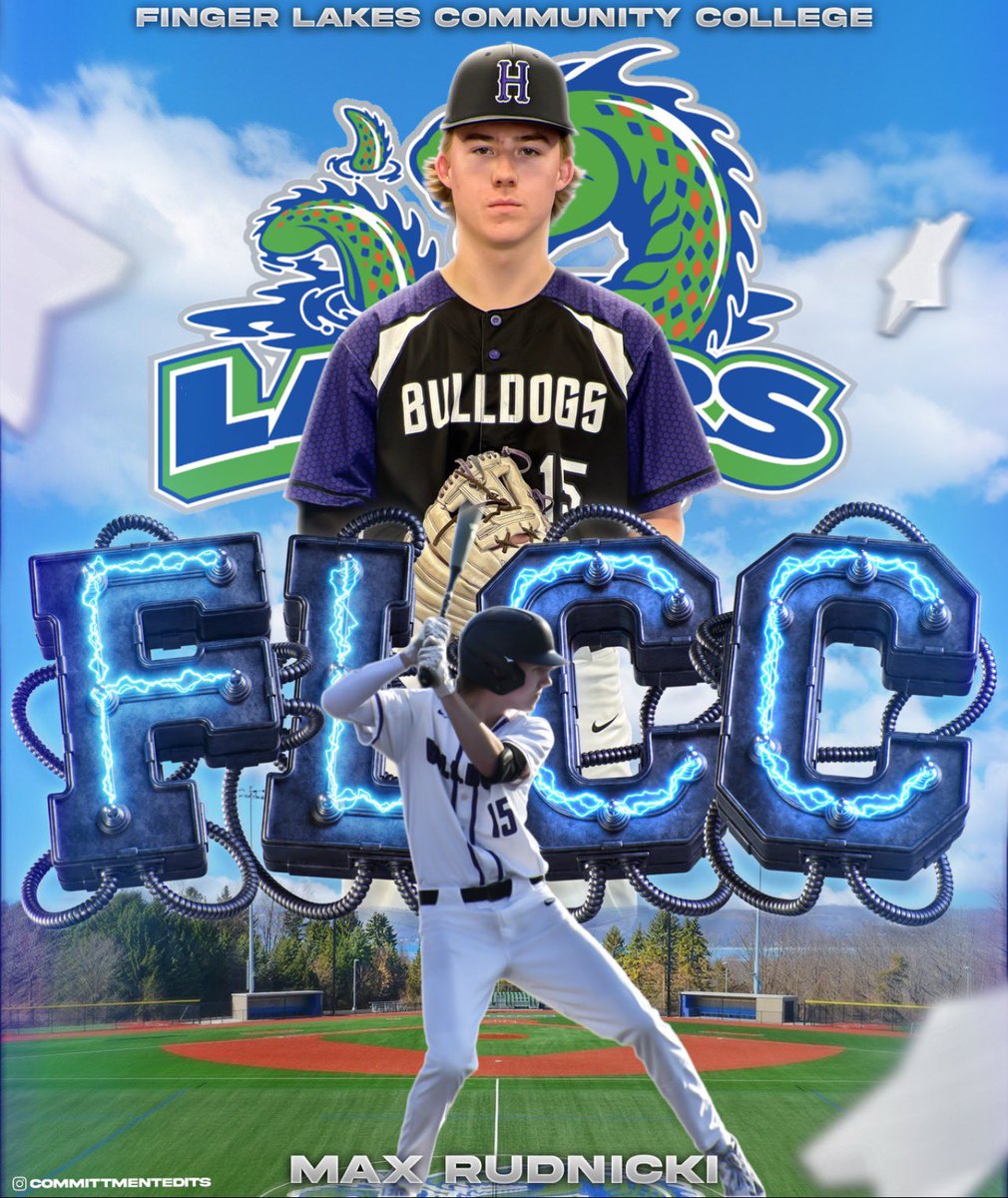 max_rudnicki2's tweet photo. I am proud to announce that I will be taking my studies and continuing my baseball career at Finger Lakes Community College. Huge thank you to all my coaches that have helped me along the way, and a special thank you to Coach Marren for this opportunity. #golakers #nextchapter https://t.co/uhVvcLPiRh