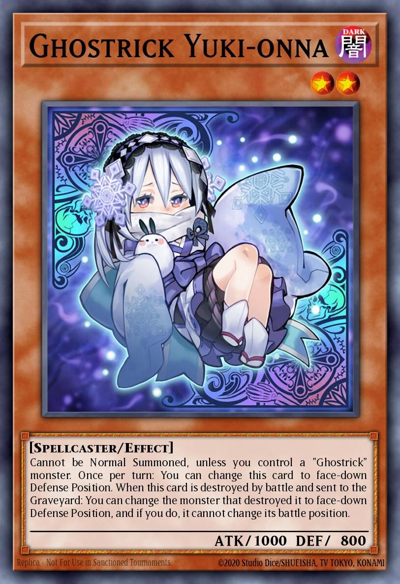 every_ygocard's tweet photo. Ghostrick Yuki-onna https://t.co/YXAL6cdhdA