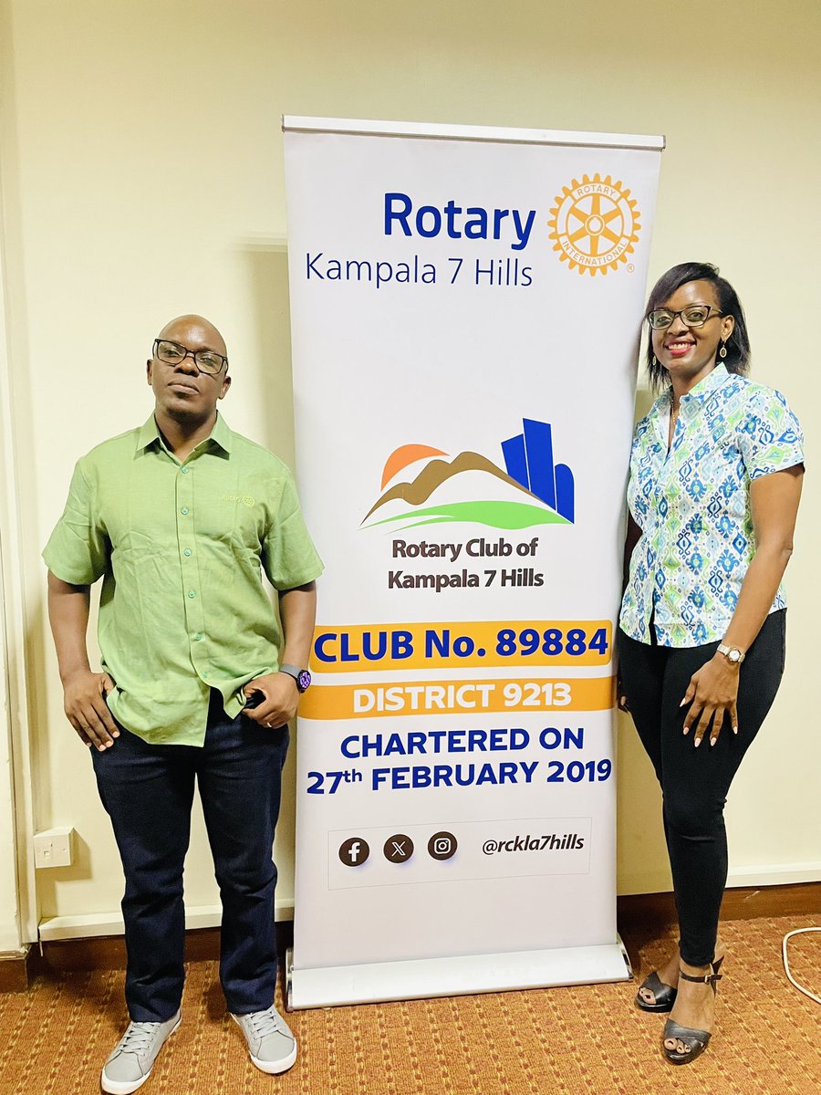 RCKla7Hills's tweet photo. Welcome to the #100thDISCON Week!
Our Rotary Club of Kampala 7 Hills members are geared up,energized, and ready to represent with passion and purpose. Let’s connect, celebrate 100 years of Rotary in Uganda,&amp;continue to serve with impact. See you there!
#RcKla7hills
@100ThDISCON https://t.co/fIyJrXK0yR