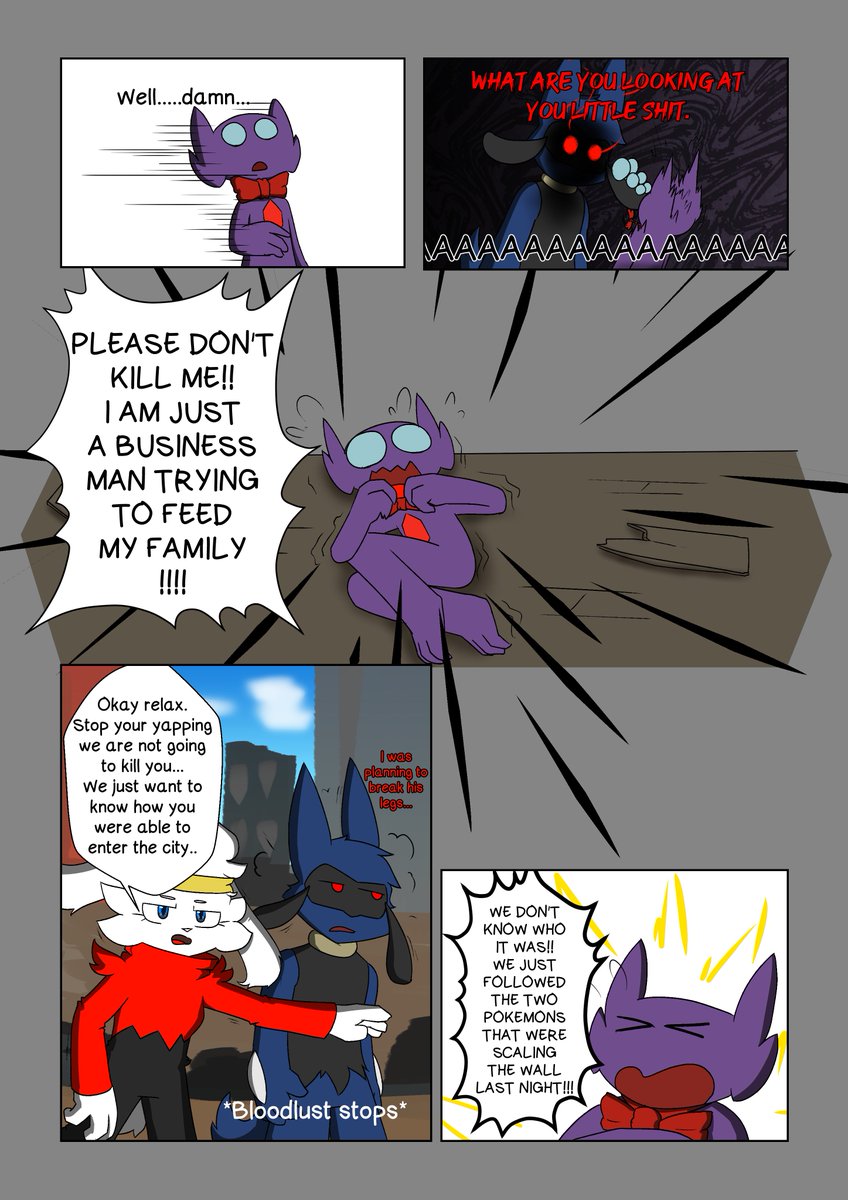 NovaartsSfw's tweet photo. BHPS Ch 1 Pg 32 [Fated Encounter]
Good cop, Bad cop moment right there.
#pokemon #pmd #pokemonmysterydungeon #comic #pmdcomic #bhps #fancomic #digitalart https://t.co/RQ8U7MGvw0