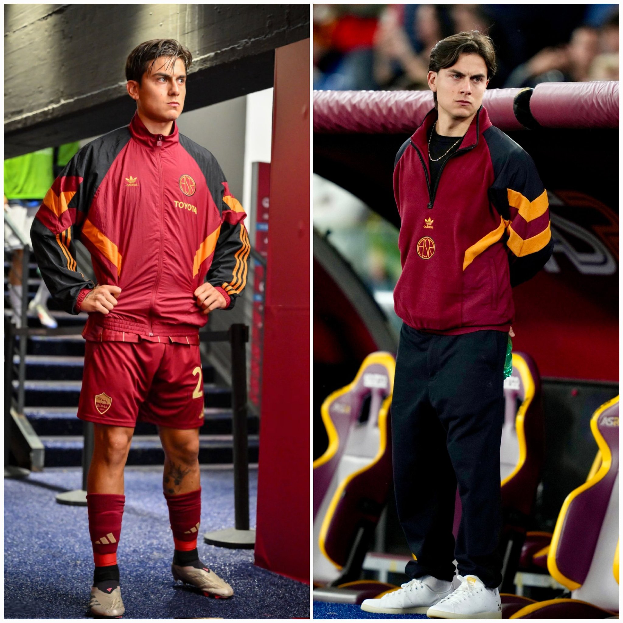 ASローマ　ナイロンジャケット　ディバラ着用モデル Kaito🇦🇷 on X: 