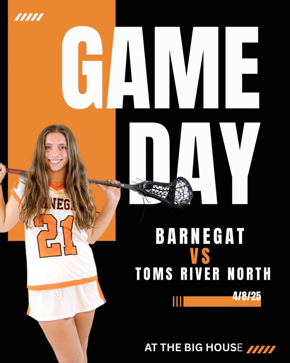 BarnegatGLax's tweet photo. ✨GAME DAY✨. 
🥍  Barnegat 🆚 Tom’s River North 
⏰  3:45
📍  The big house

#together #geg #lacrosse #bglax #highschool https://t.co/xVv6gWcgYd