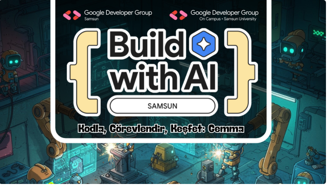 🚀 GDG Samsun’dan yepyeni bir etkinlik: Built With AI
📅 12 Nisan, YEDAŞ Yeşilırmak Elektrik Dağıtım A. Ş.
🤖 Yapay zeka, ilham verici konuşmalar ve networking seni bekliyor!
🎟 Ücretsiz katılım → kommunity.com/google-develop…