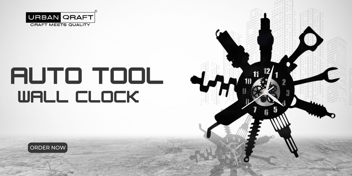 UQraft's tweet image. Auto Tool Wall Clock 12″ Wall Clock, Black
#AutoTool
#mechanicwallclock
#garageclock
#toolwall
#automotiveclock
#carrepair
#autoshop
#garagedecor
#mechaniclife
#IndustrialWallClock
facebook.com/share/p/15KnKn…