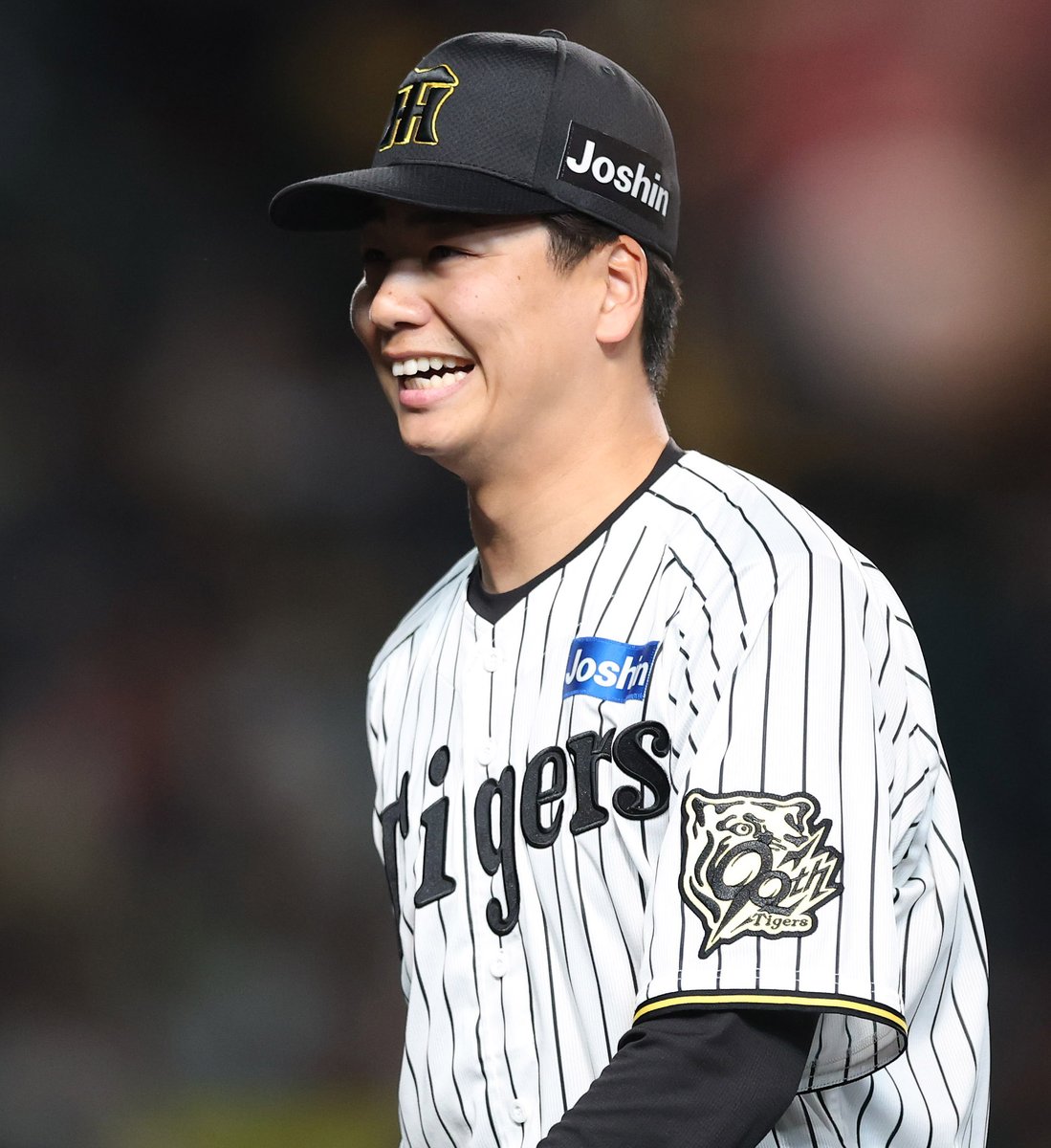 Sponichi_Tphoto's tweet photo. 今季初登板の #漆原大晟 選手
１回無失点の好投でニッコリ https://t.co/mR6DakMT6r