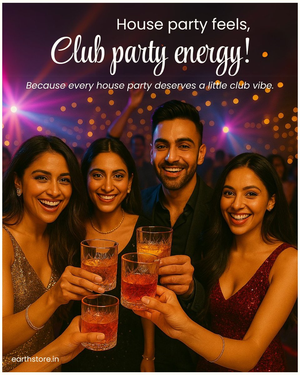 Warning: These glasses cause dance, drama &amp; unlimited refills! 😋

#earthstore #glassware #homeproducts #summers #kitchen #viral #viralpost #trending #summersale #shopping