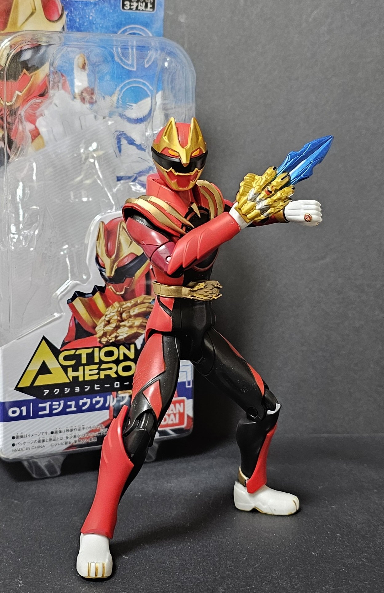 アクションヒーロー ゴジュウウルフ | BANDAI TOYS