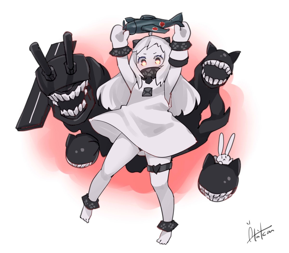 艦これ「『北方棲姫/艦これ』■skeb■募集中です! 」|あき缶@inicaのイラスト