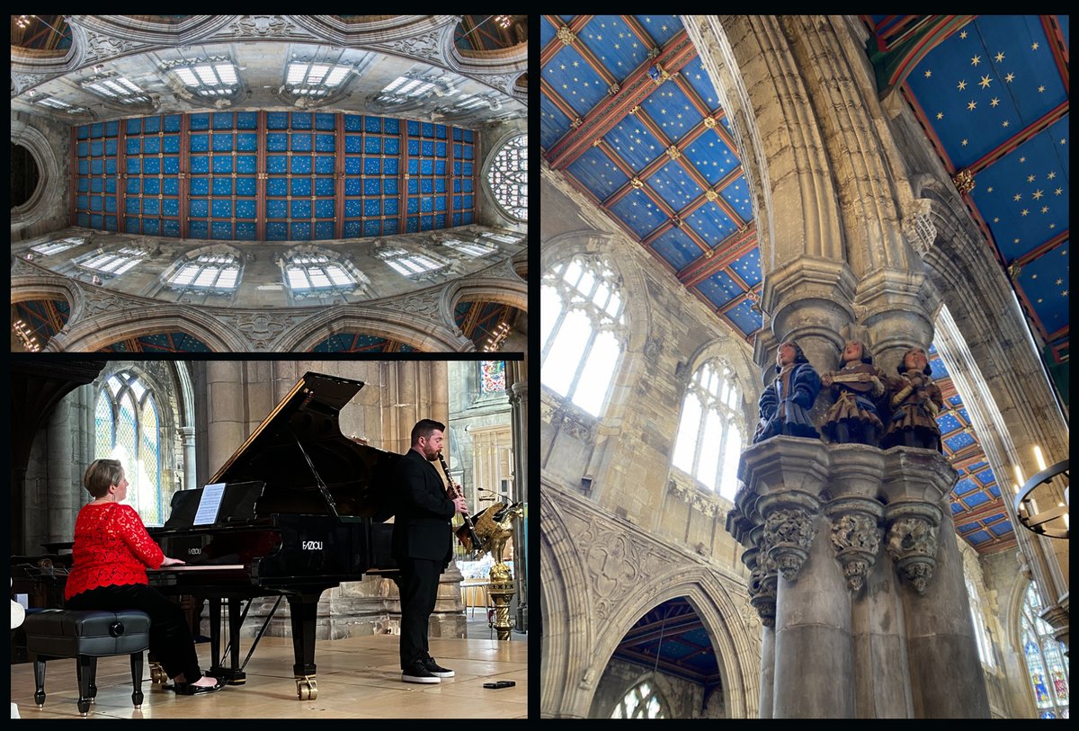 Helen Heaton (@helenheat0n) on Twitter photo Beautiful Schumann romances adapted for the clarinet, under the peaceful starry sky at <a href="/StMarysBeverley/">St Mary's Beverley</a> - wonderful performances from <a href="/JulianBliss/">Julian Bliss</a> & <a href="/Libby_Burgess/">Libby Burgess</a> at the end of <a href="/NewPathsMusic/">New Paths Music</a> 2025.
Thanks to everyone who brought so much musical joy to this much-loved festival🙏 Beautiful Schumann romances adapted for the clarinet, under the peaceful starry sky at <a href="/StMarysBeverley/">St Mary's Beverley</a> - wonderful performances from <a href="/JulianBliss/">Julian Bliss</a> & <a href="/Libby_Burgess/">Libby Burgess</a> at the end of <a href="/NewPathsMusic/">New Paths Music</a> 2025.
Thanks to everyone who brought so much musical joy to this much-loved festival🙏