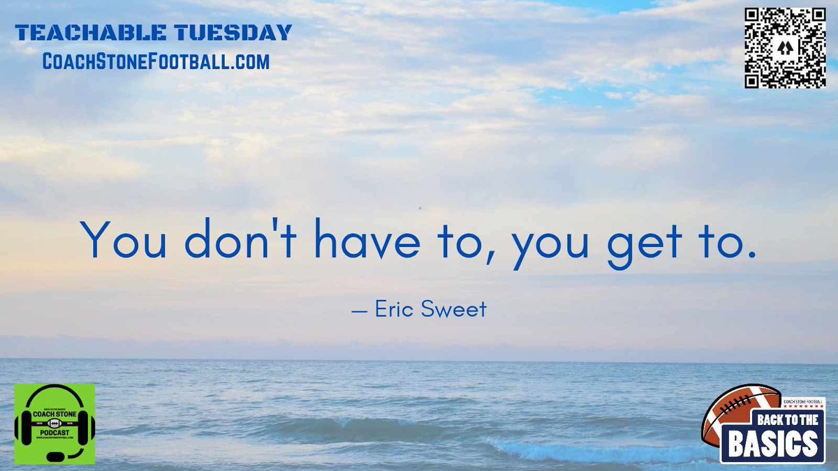 Coach_Stone_MT's tweet image. Coach Stone Football: Back to the Basics￼

#TeachableTuesday 
#CSFCoaching 
#CSFMagazine 
#CSFCoachingFramework 
#BackToTheBasics 
#DrillManualImpact