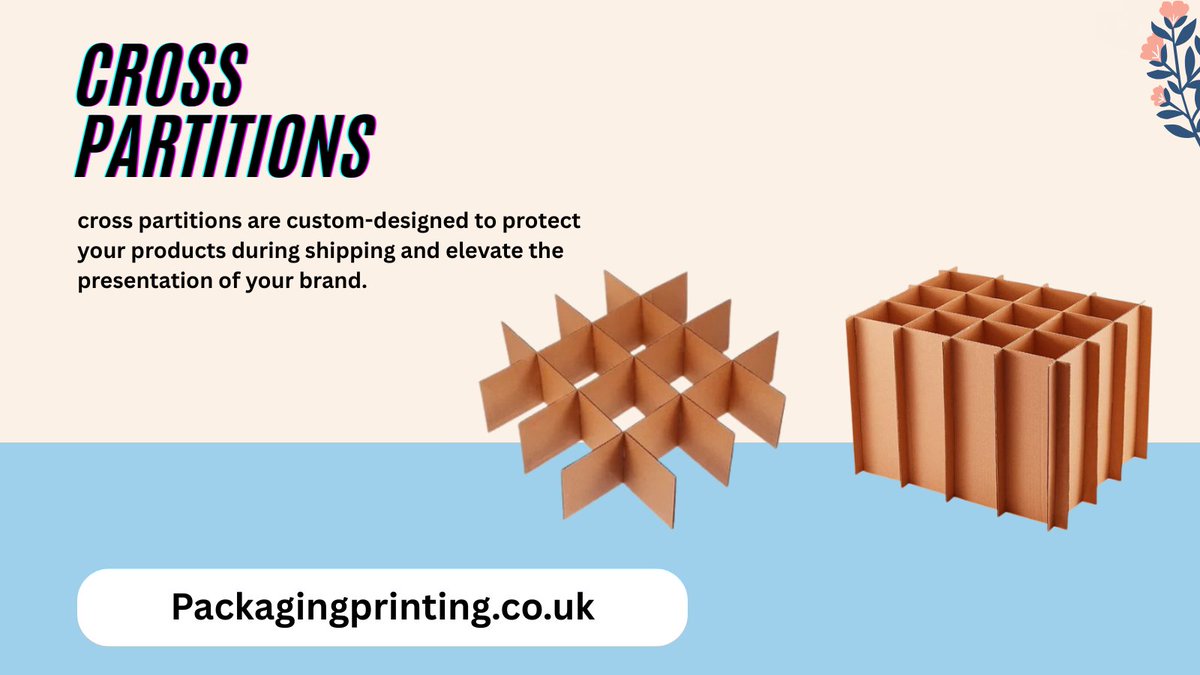 packprint_co_uk's tweet image. 𝗕𝗲𝘁𝘁𝗲𝗿 𝗕𝗼𝘅𝗲𝘀 = 𝗦𝗮𝗳𝗲𝗿 𝗦𝗵𝗶𝗽𝗽𝗶𝗻𝗴
Cross Partitions Boxes keep fragile items separated and safe during delivery. Perfect for mugs, bottles, candles, and more.

#CrossPartitions #BoxInserts #ShippingPackaging #SafeShipping #ProtectiveBox