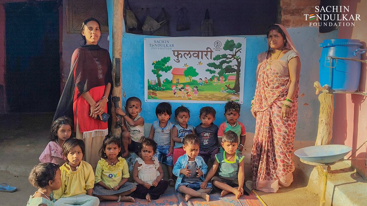 STF_India's tweet photo. Join us in welcoming Jan Swasthya Sahyog to our growing network of partners.

In partnership with #JanSwasthyaSahyog, we’re supporting Phulwaris, an initiative rooted in care, offering daily nutrition and developmental support to children in rural Chhattisgarh.

#STF #SachinTendulkarFoundation