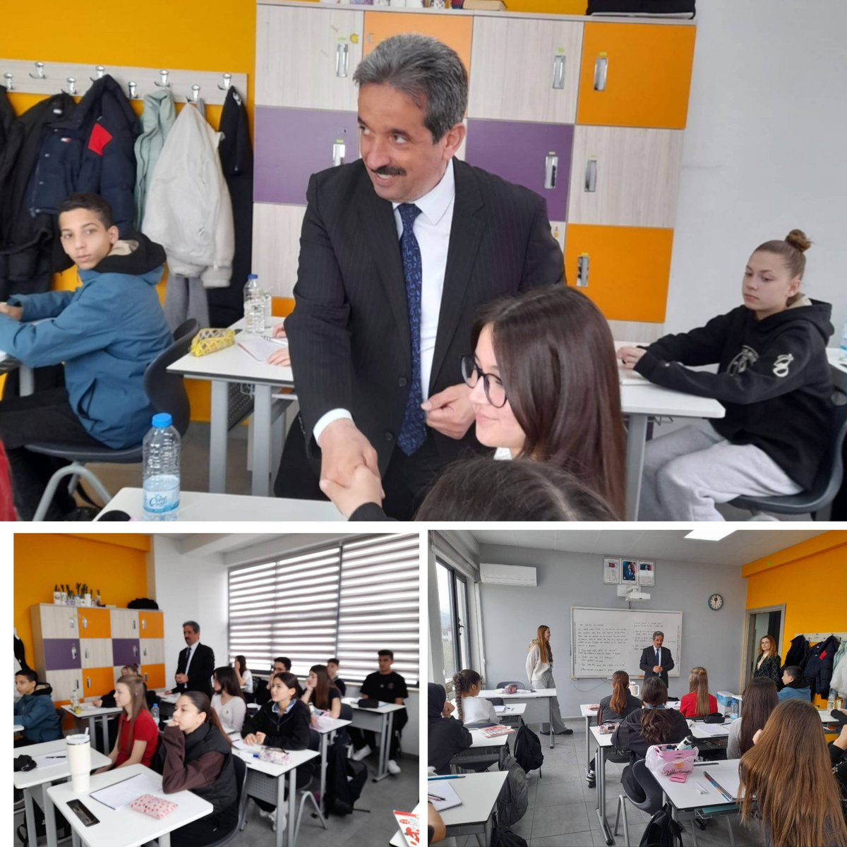 📍İlçe Milli Eğitim Müdürümüz Muhammet Asil #ÖzelİznikÖzdemirAnadoluLisesini ziyaret etti.İdareci, Öğretmen ve öğrencilerle bir araya geldi.Derslere katılarak incelemelerde bulundu.
<a href="/Yusuf__Tekin/">Yusuf Tekin</a> 
<a href="/Alireisoglu34/">Dr. Ahmet ALİREİSOĞLU</a> 
<a href="/Muhammet_Asil61/">Muhammet ASİL</a>