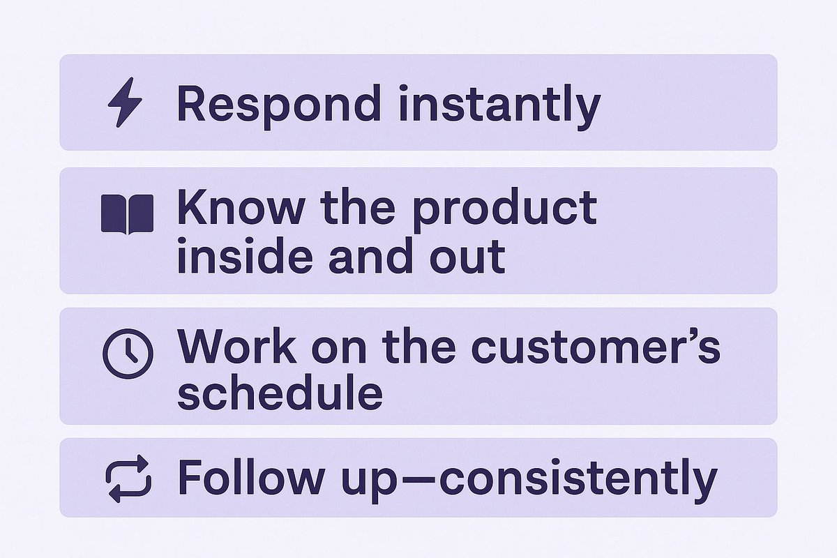 kobyjackson's tweet image. Lazy sales culture starts when tech replaces effort.
The best reps don’t fear automation—they use it to dominate.
Train. Coach. Lead.
Don’t delete the human from the sale.
#SalesEnablement #FollowUpMatters #Calldrip #now2wow