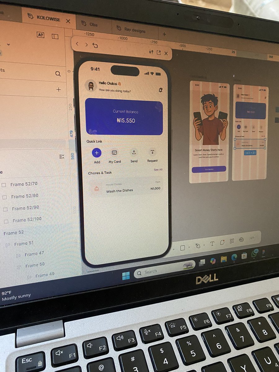 Olabisidesigns's tweet photo. Still grinding 🔐

How’s you day going over there?

#lifeofadesigner  #UiUxdesign #uidesign https://t.co/mhCnq654Vi