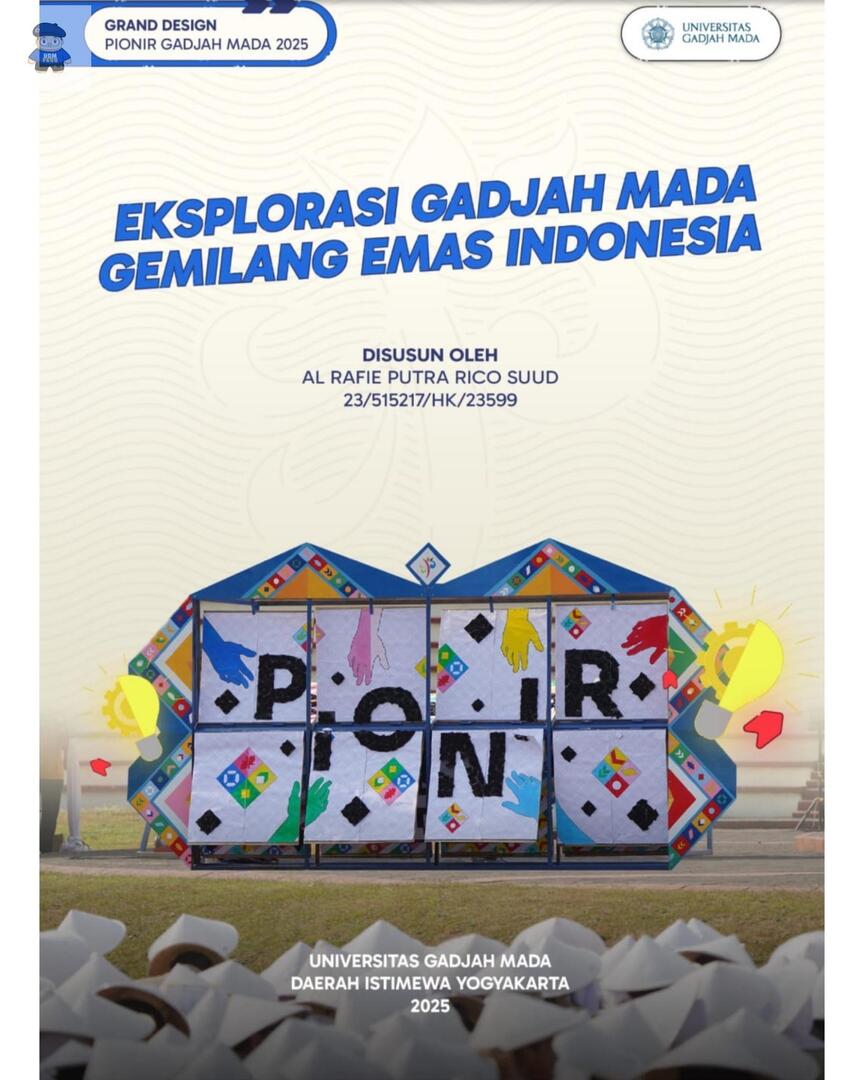 UGM_FESS's tweet photo. Halo gamada, semangat ya untuk pionirnya! Kami dari kakak-kakak pionir percaya bahwa kalian kelak akan menjadi generasi emas Indonesia. Untuk mendukung hal tersebut, mari dukung grand design pionir dan jangan lupa untuk depo di Pionir777 ya, dijamin Gacor! ugm_fess https://t.co/NH1aee6t0C