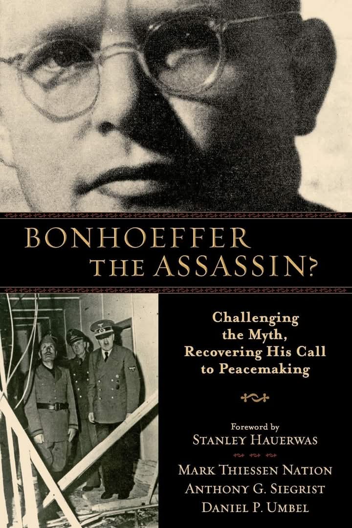 Tommorow is the day that Dietrich Bonhoeffer was executed 79 years ago.

Many belief it was because he was part of an assassination plot. I believe the evidence is not there and that he practiced non-violence all the way to the end.

Challenging the Myth.
amazon.com/Bonhoeffer-Ass…