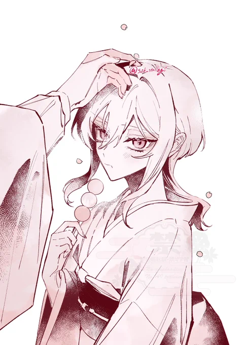 4/8の花祭りの日は英恵さんの誕生日です館に拾われた際 花祭りの日に因んで本名兼源氏名が英恵になりましただから厳密には誕生日か定かではないのですが記録としてはこの日が誕生日となります大正期には誕生日を祝う制度はなかったのでお祝いはないとは思いますがこちらでは#どうか君に暴かれたい 