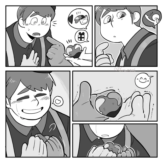 <擬ポピプレ>
「思いがこもってる。大切な。」 