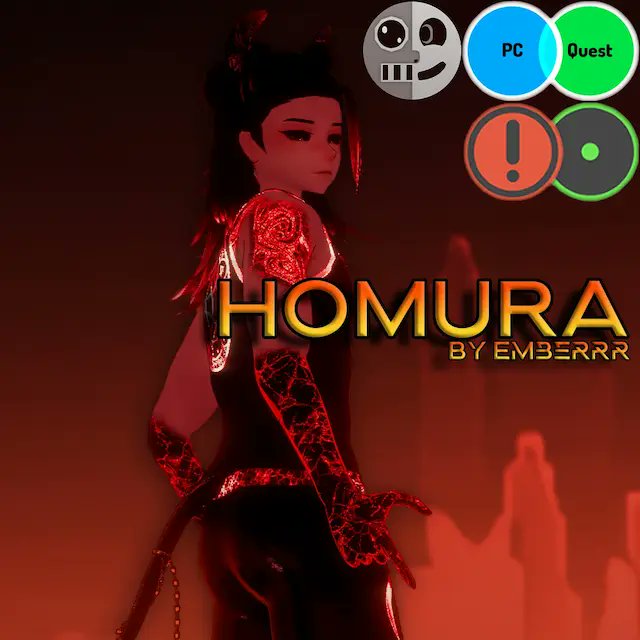Avatown0v0's tweet photo. 🔥 Ready to ignite your virtual presence? 
Meet "Homura - Pyromancer" by @EmberrrVRC , now available on Avatown!

Users are absolutely mesmerized by Homura's explosive abilities and captivating fire-themed interactions—think throwable fireballs and powerful stomps! 

Experience lifelike full-body tracking, delightful custom gestures, and playful touches like reactive headpats and noseboops.

✨ Curious? Click to explore the fiery magic yourself! 👉 https://t.co/4EWWfOIqec 

#Avatown #VRChat #3DAvatar