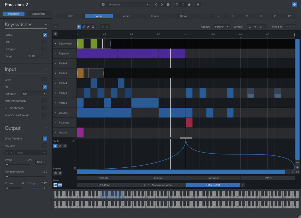 Phrasebox 2 Beta 3 is now available!

This update adds new a generation panel, improved editor controls and new passthrough modes.

The update is free for existing Phrasebox users and the update can be downloaded from the Venomode website.