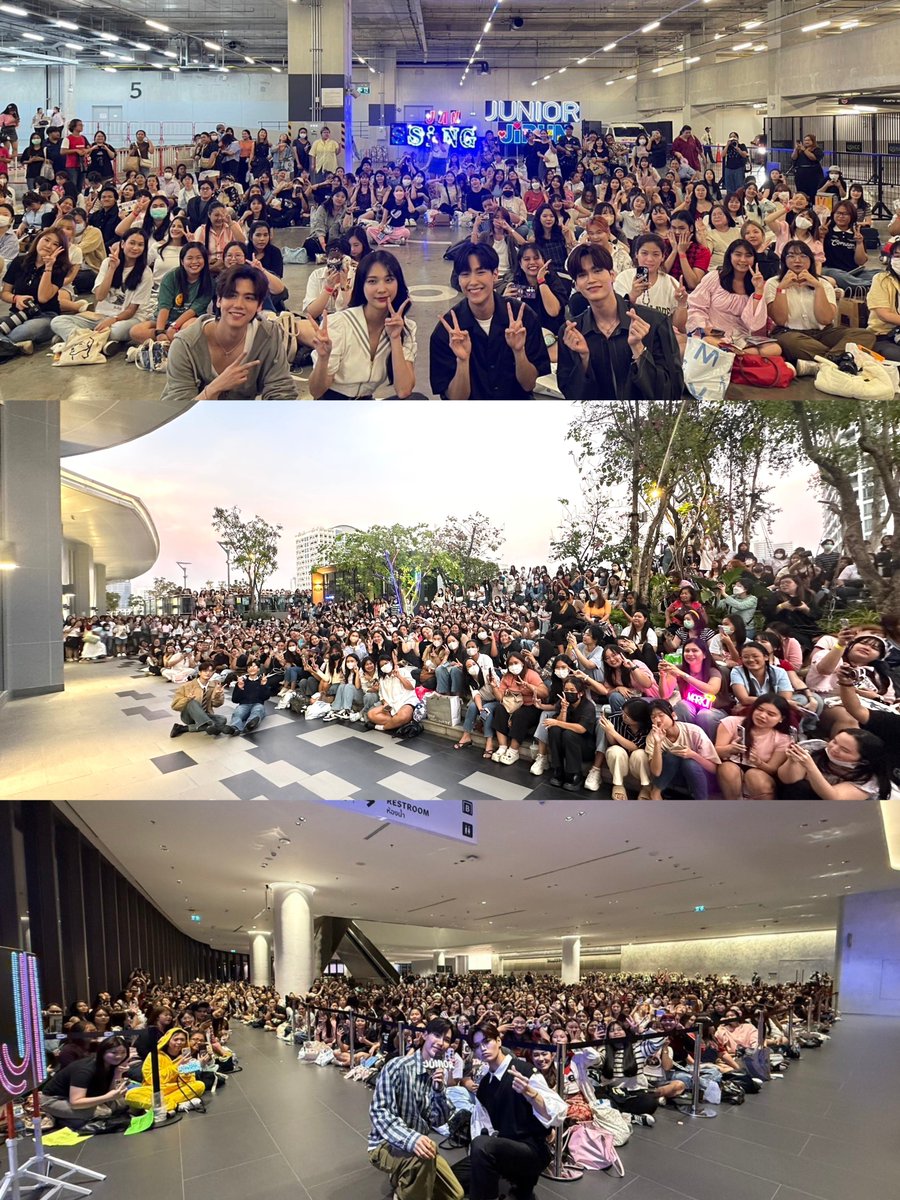 ifoundyouinjune's tweet photo. ไซน์ทุกครั้งคนเยอะขึ้นทุกครั้ง ดีใจที่ได้เห็นจูเนียร์มาร์คถูกรายล้อมไปด้วยความรักมากมายขนาดนี้ พวกพี่สองคน deserve สิ่งนี้มากๆ เก่งมากเลยน้า🥹💙💛

JUNIORMARK 2ND FANSIGN
#BKKIBF2025xJuniorMark
#junniorrs #markjrtn https://t.co/AQIZd1qDFo