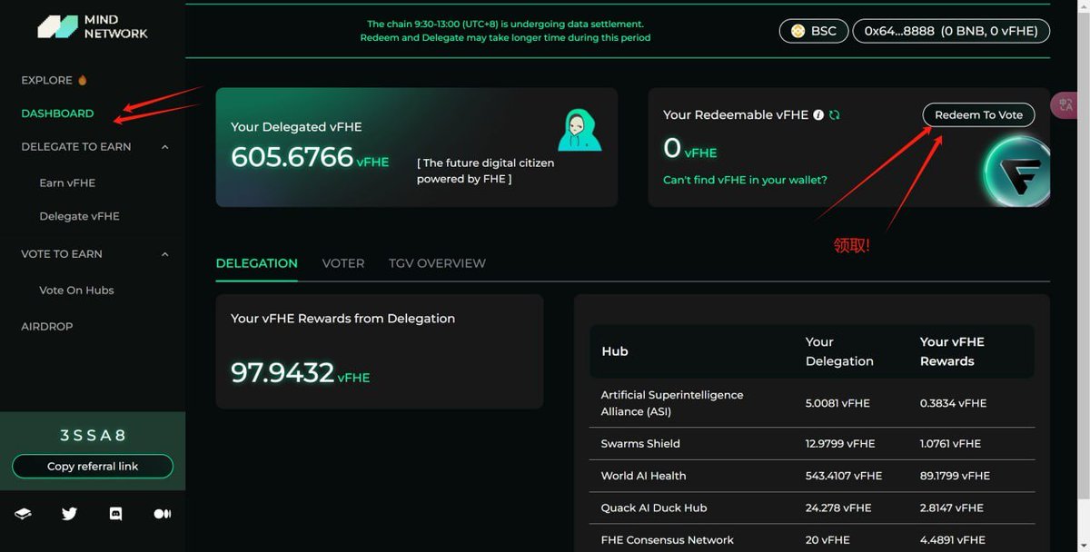 Mr212btc's tweet photo. ✅ I checked it. Excited now!
🌟 #Mindnetwork launched the $FHE airdrop checker
Your turn to join — 👉 #FHE airdrop 🎁
🔗 https://t.co/XfYGVSKbLQ

#CryptoRewards $BONK $XAI $SEI $MEME $ARB $XRP $TRB $PEPE $ETH $TIA $AVAX $ORDI $OP $INJ $SUI $DOGE $MATIC $L https://t.co/2qPGV3ru2m