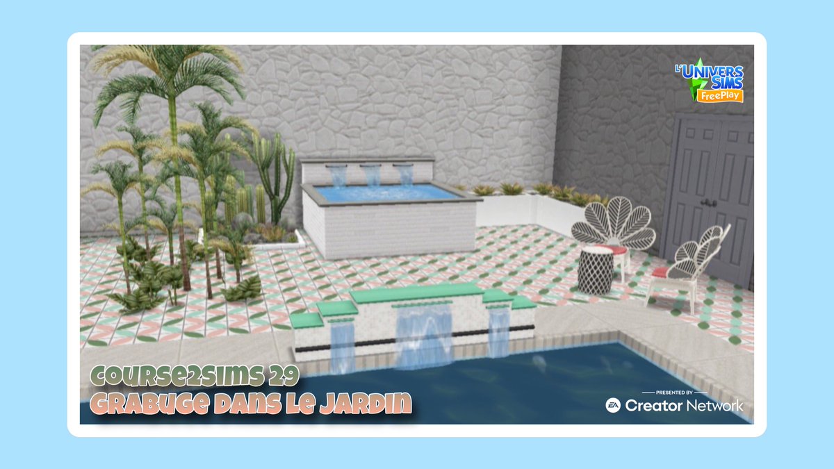 LuniverSims's tweet photo. #SpringToLifeUpdate 
Retour de la «Course2sims 29 - Grabuge dans le jardin» - 9 jours à partir du 18 avril
➡️ https://t.co/KwEvKO6ypv

#TheSimsFreeplay #Sims #SimsFreeplay #TheSims #LesSims #LosSims #TheSimsJogueGratis #심즈프리플레이 #シムズフリープレイ #EACreatorNetwork https://t.co/xkfSYlsGtN