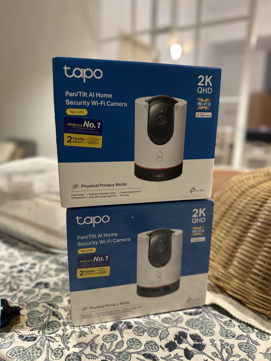 chairmanGLC's tweet photo. Home security upgrade done ✅

WiFi camera punya software sekarang dah makin advanced ye. Bukan takat boleh track motion dengan identify subject, baby nangis, gelas pecah, camera tampering pun boleh detect. Mantap. https://t.co/z4Q4HbakPB